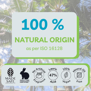 EarthBaby 100% Natural Virgin Coconut Oil for Hair & Body Massage, Cooking and Oil Pulling (500 ml) - 3 - 1001
