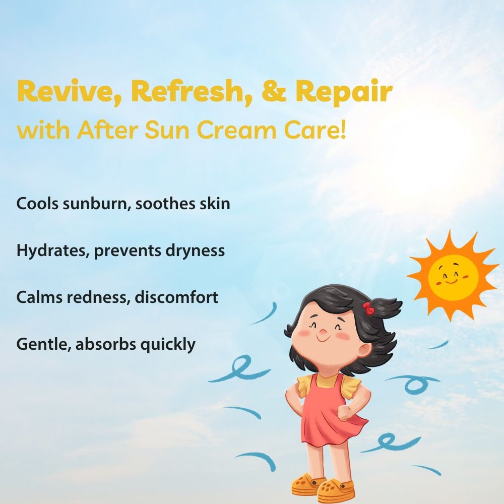 Earthbaby After Sun Cream, 99.37% Natural Origin, Soothes And refreshes Skin, Repairs From Sun Damage,125g ASIN - SC1010