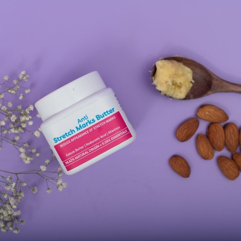 EarthBaby Anti - Stretch Marks Butter, 99.42% Natural Origin, 125g - SC1006B