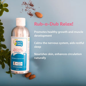 Earthbaby Ayurvedic Baby Massage Oil, Certified 100% Natural Origin (125 ml) - 3 - 1007 - 2