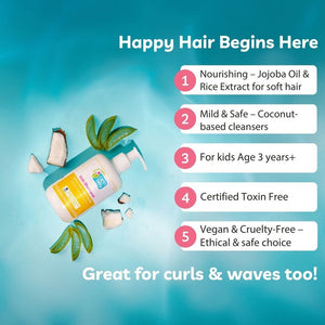 Earthbaby Kids Moisturising Shampoo, 275ml - Kids Hair Care