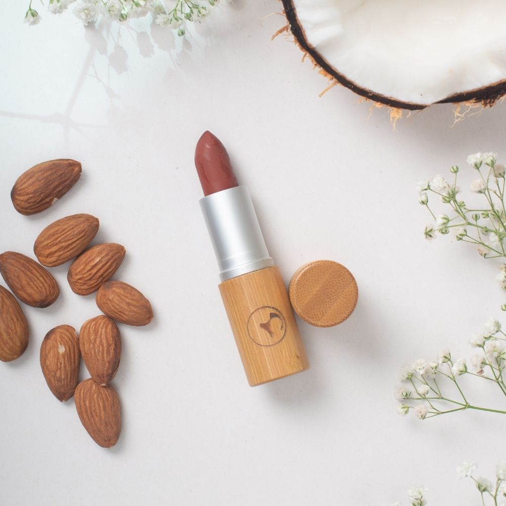 Earthbaby Lipstick Au Naturale, Certified 100% Natural Origin, Pretty Without The Poison - Wood Brown Skin Care