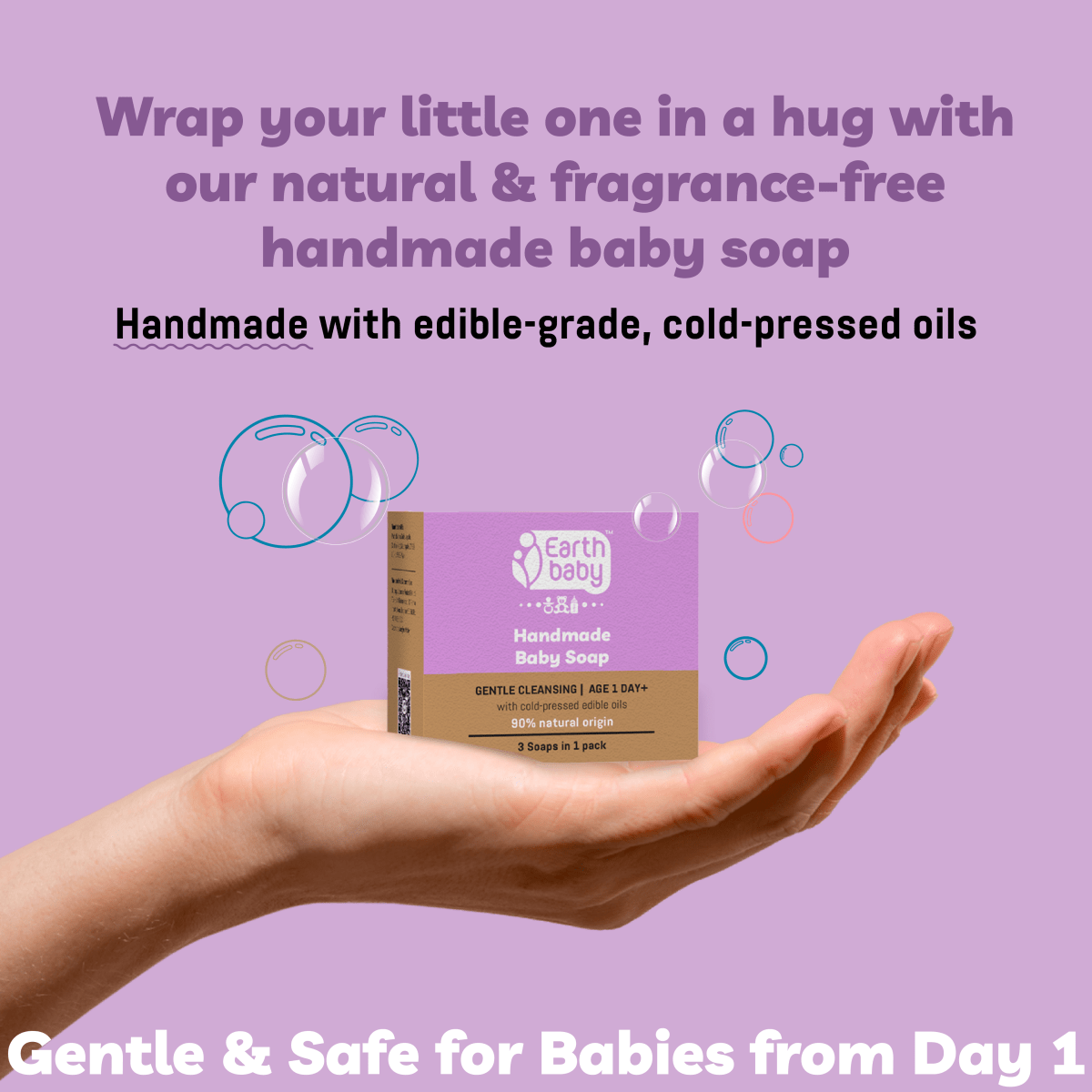 earthBaby Natural Handmade Baby Soap - 3 - 1009