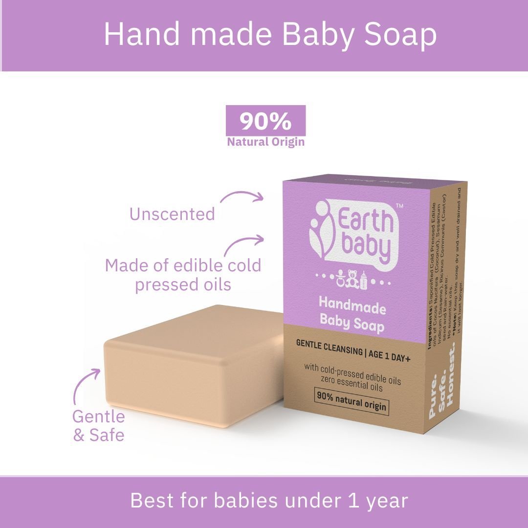earthBaby Natural Handmade Baby Soap - 3 - 1009