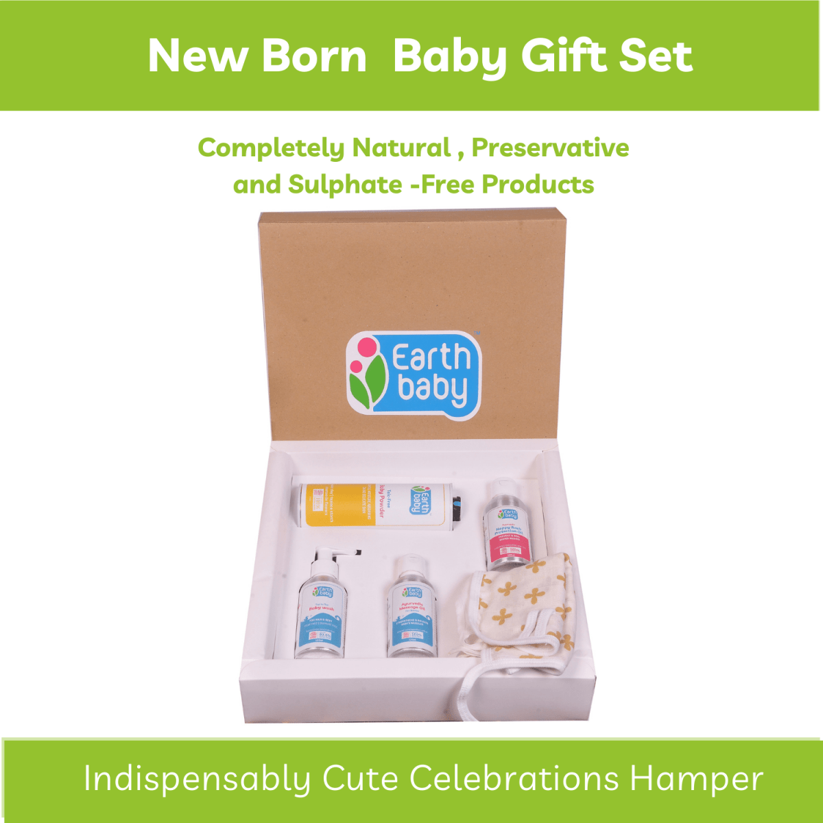 Earthbaby New Born Baby Gift Set -