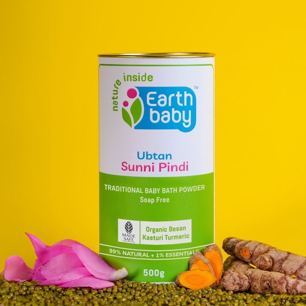 Earthbaby Ubtan Sunni Pindi: Natural Baby Bath Powder, Skin Brightening & Tan Removal - 3 - 1010