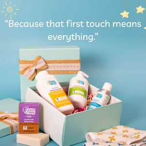 Earthbaby's First Touch Gift Hamper - Pink Gift Box