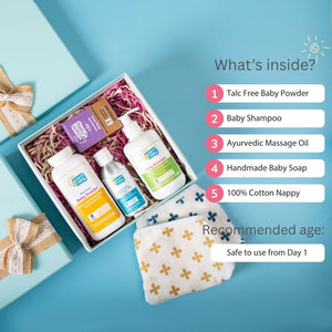 Earthbaby's First Touch Gift Hamper - Pink Gift Box