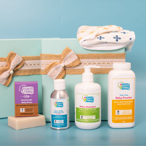 Earthbaby's First Touch Gift Hamper - Pink Gift Box