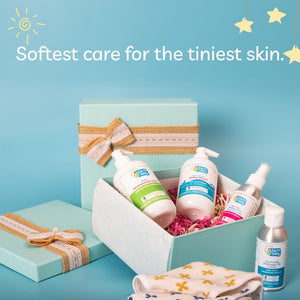 Earthbaby's New Arrival Gentle Care Box - Blue Gift Box