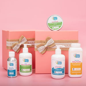 Earthbaby's New Arrival Welcome Gift Box - Pink Gift Box