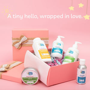 Earthbaby's New Arrival Welcome Gift Box - Pink Gift Box
