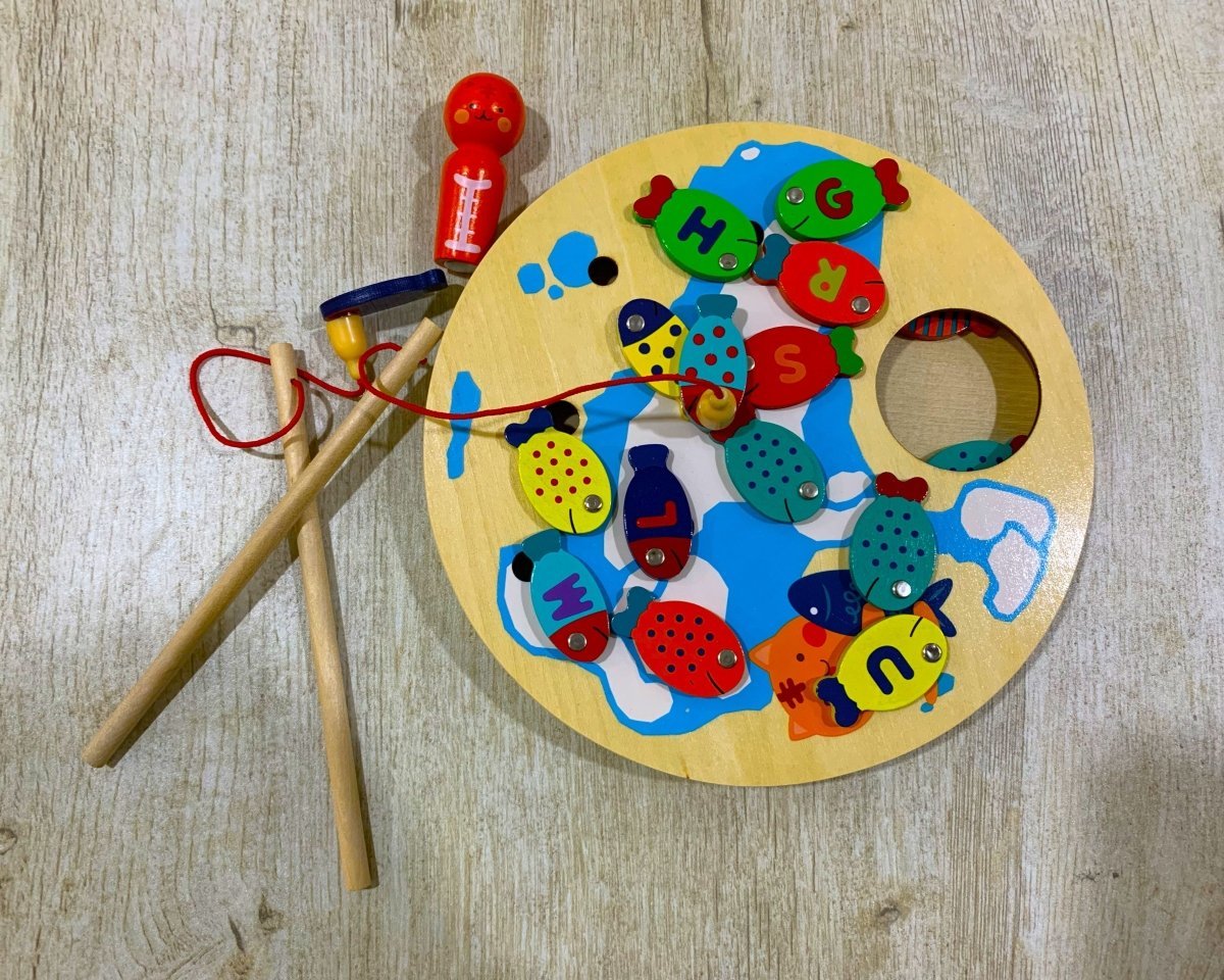Earthy Tweens Alphabet Fishing Board - ET30