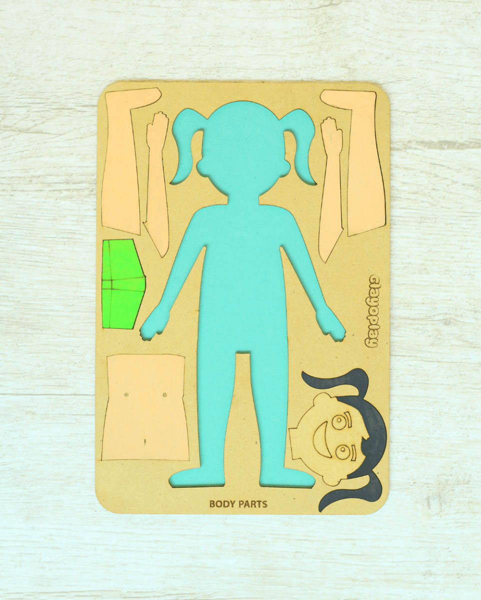 Earthy Tweens Human Body Anatomy Puzzle Set - ET1