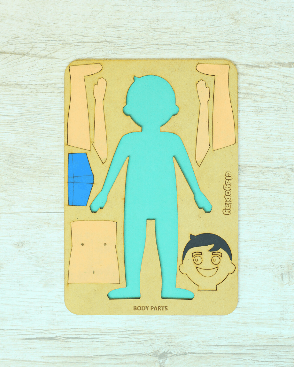 Earthy Tweens Human Body Anatomy Puzzle Set - ET1