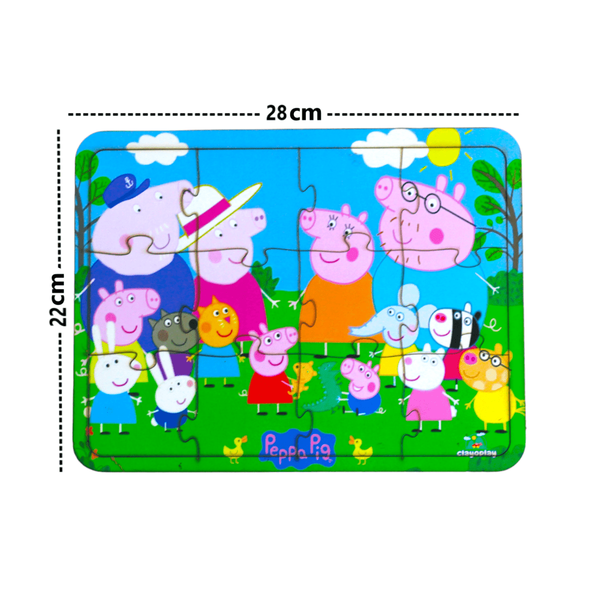 Earthy Tweens Peppa Pig & Jungle Puzzle Set - ET20