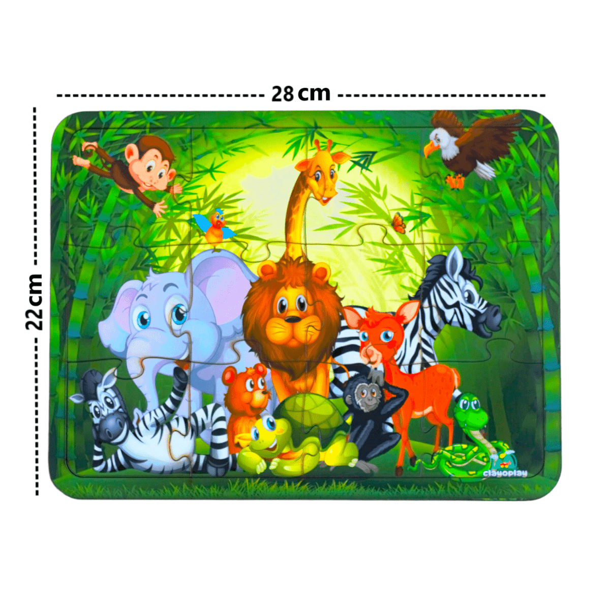 Earthy Tweens Peppa Pig & Jungle Puzzle Set - ET20