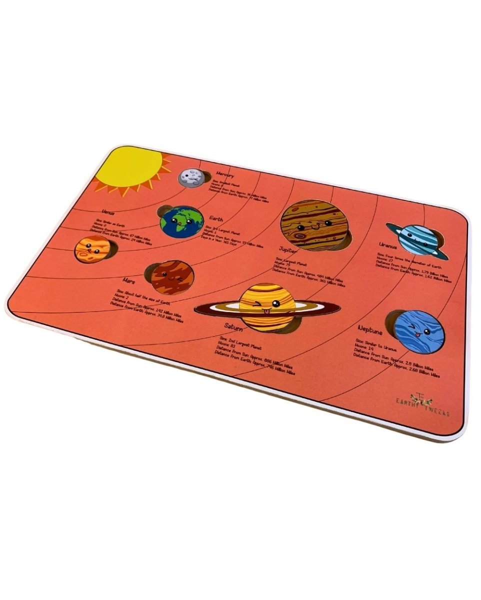 Earthy Tweens Solar System Wooden Puzzle- Large - ET137