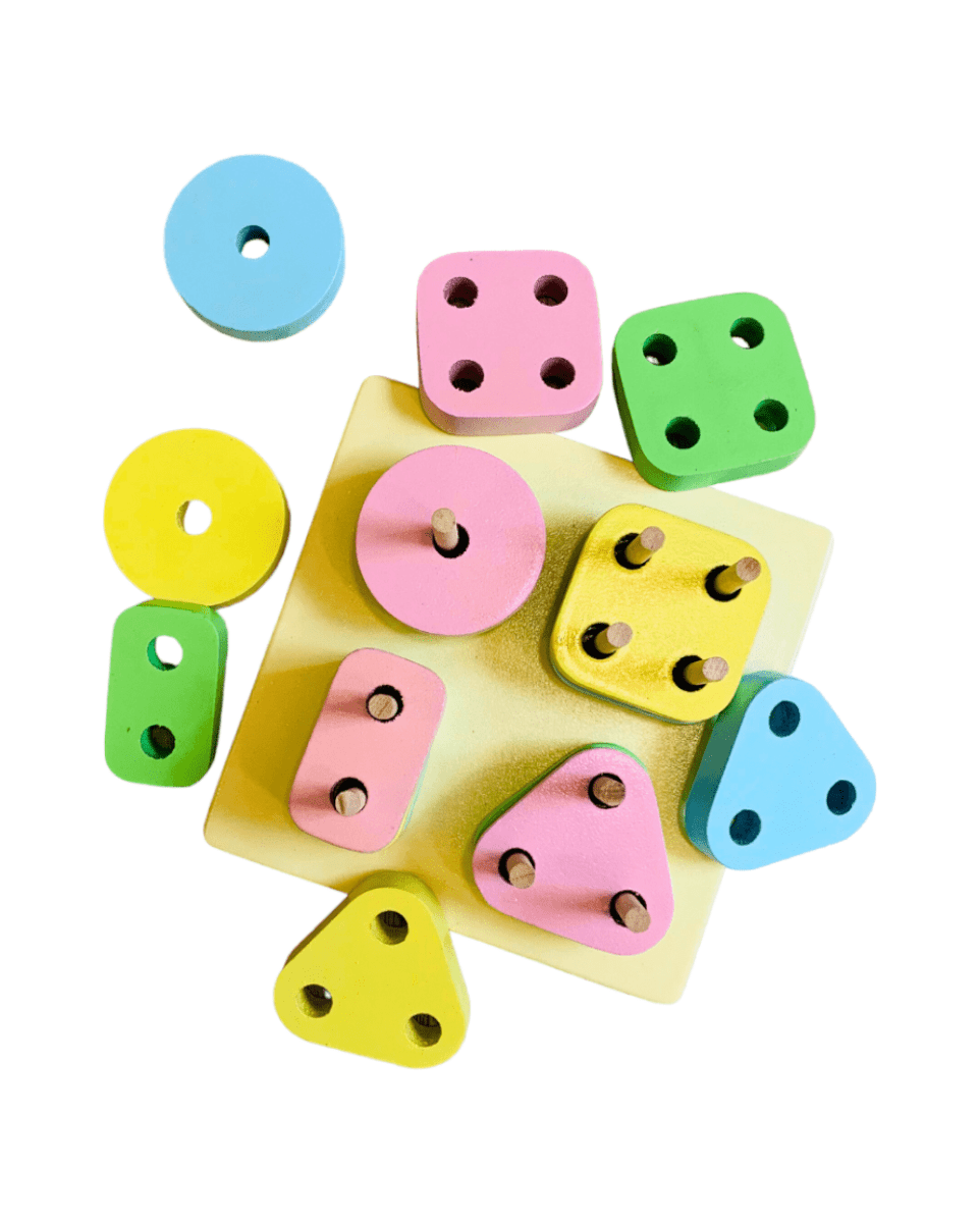 EarthyTweens 4 Shapes Geometric Sorter - ET117