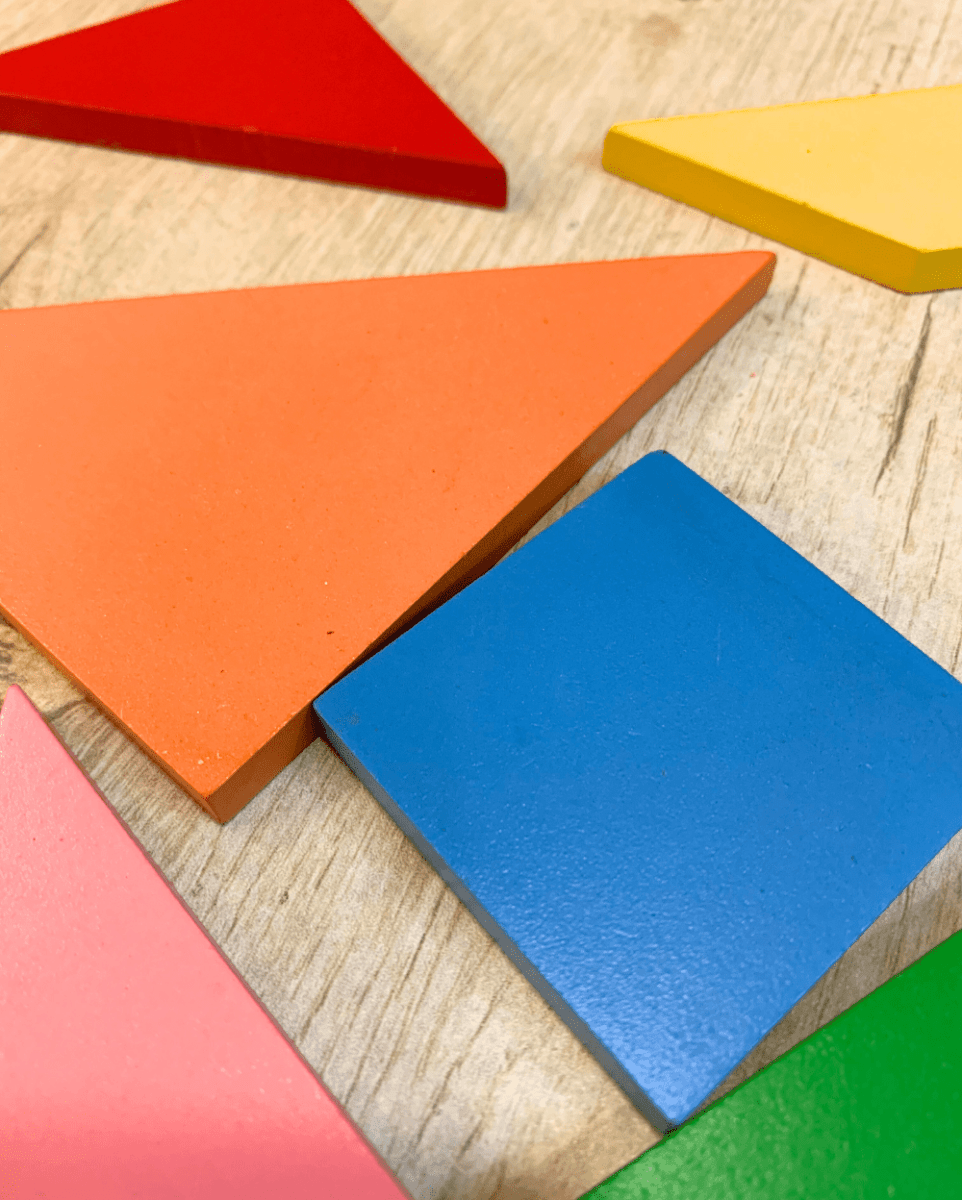 Earthytweens 7 Pieces Wooden Tangram Puzzle - ET120