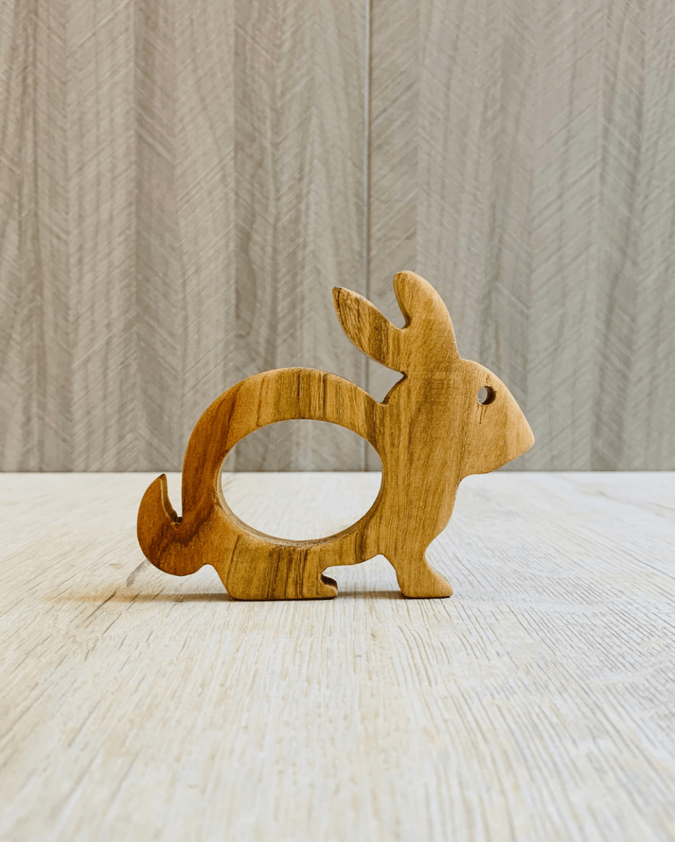 EarthyTweens Beech Wood Rattle & Neem Wood Teethers (Set Of 3) - ET111_ET112_ET113