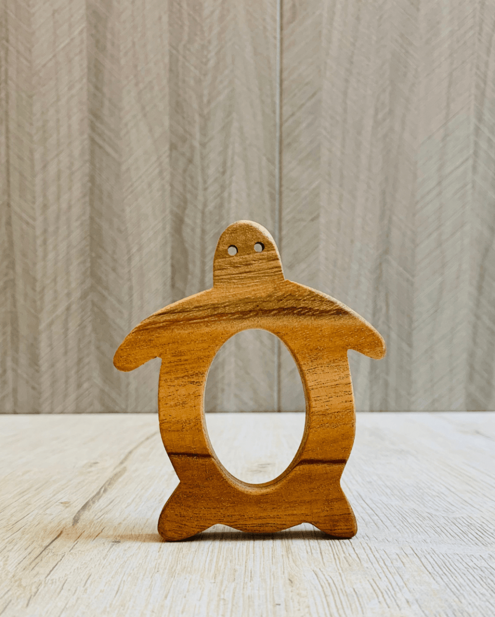 EarthyTweens Beech Wood Rattle & Neem Wood Teethers (Set Of 3) - ET111_ET112_ET113