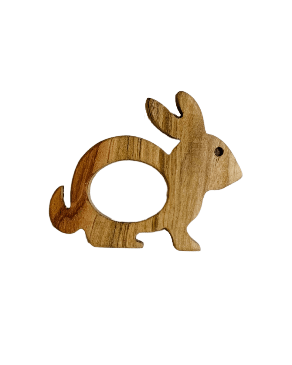 EarthyTweens Beech Wood Rattle & Neem Wood Teethers (Set Of 3) - ET111_ET112_ET113