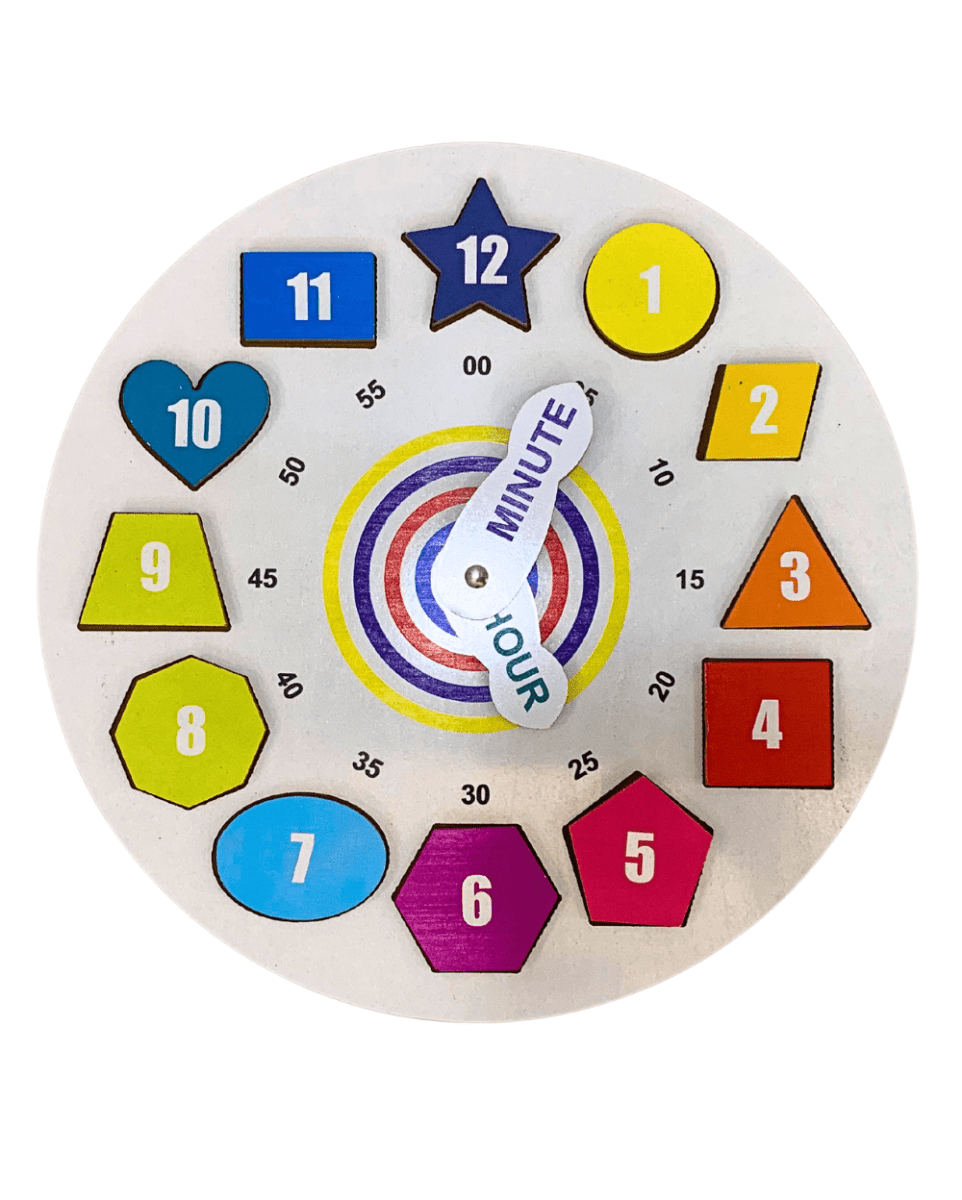 Earthytweens Charming Wooden Clock - ET136