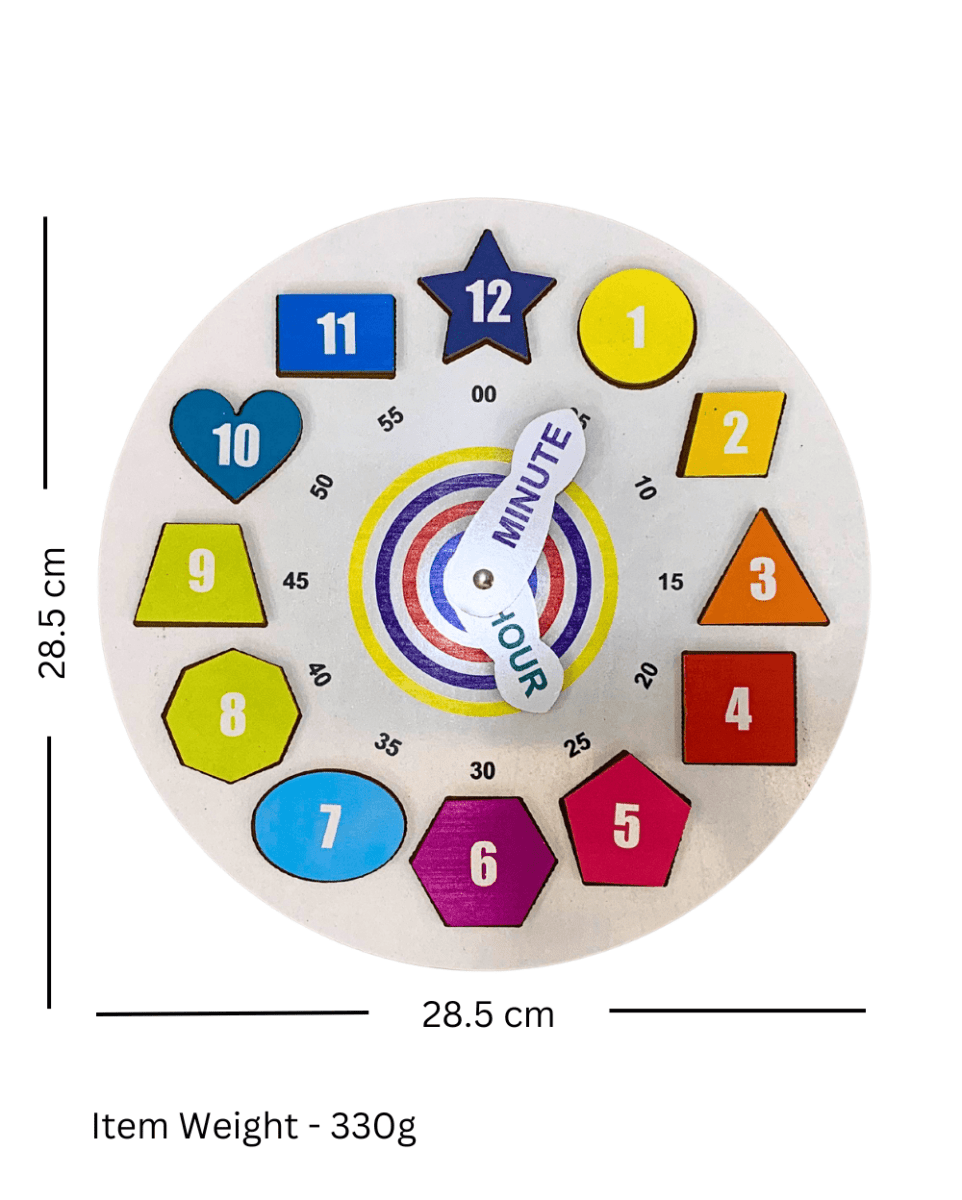 Earthytweens Charming Wooden Clock - ET136