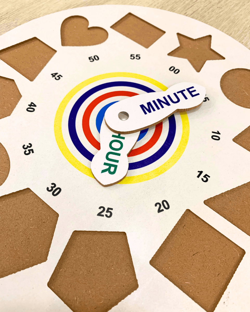 Earthytweens Charming Wooden Clock - ET136
