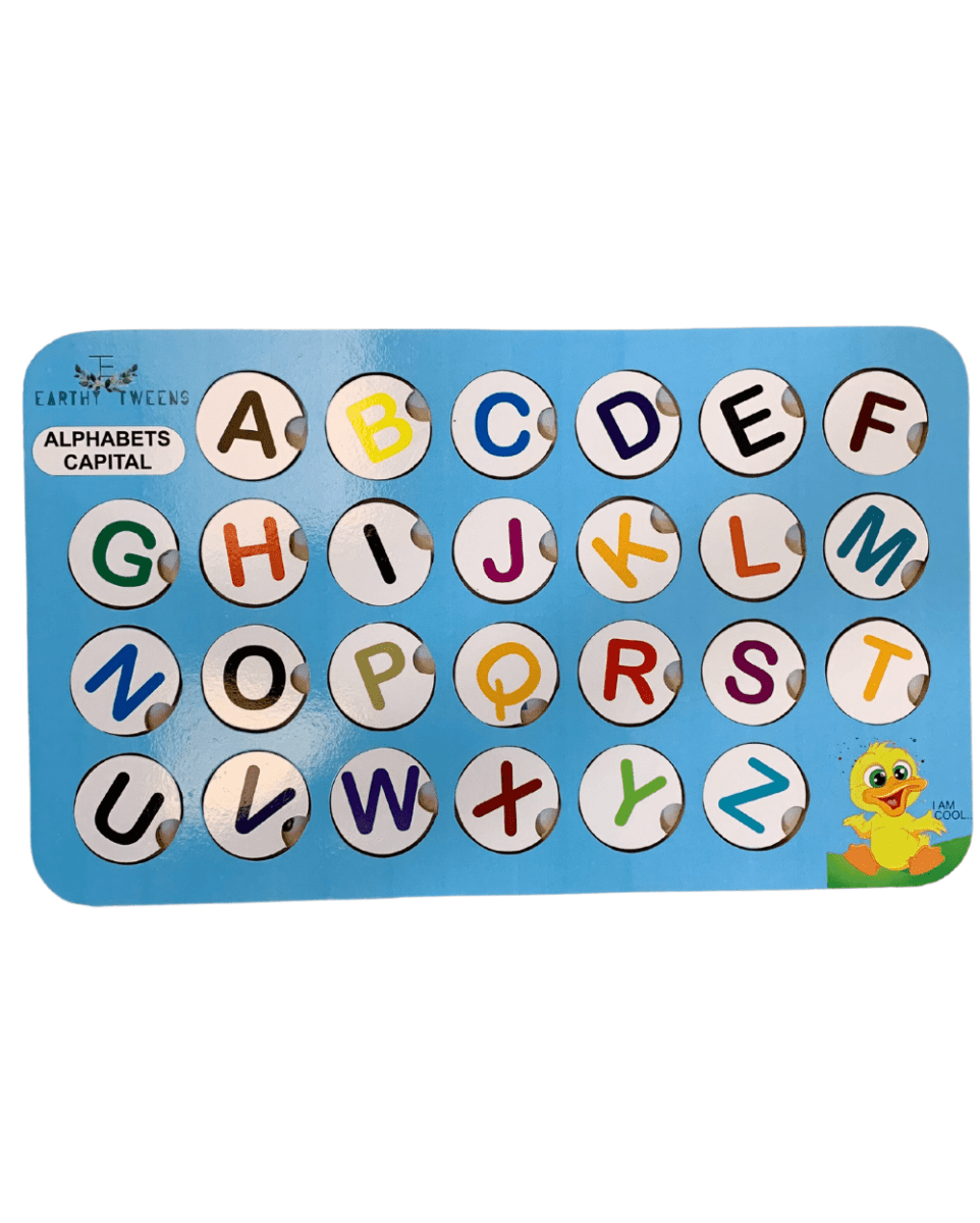 Earthytweens English Alphabets Learning Board - ET125