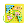 EarthyTweens Lacing Board With 6 Pieces - ET116