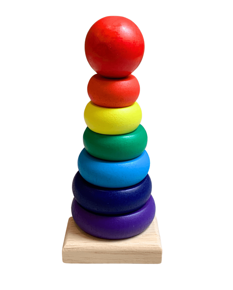 Earthytweens Playful Rainbow Tower