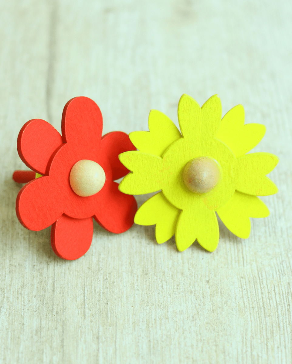 Earthytweens Spin The Flowers (Set Of 4) - ET83