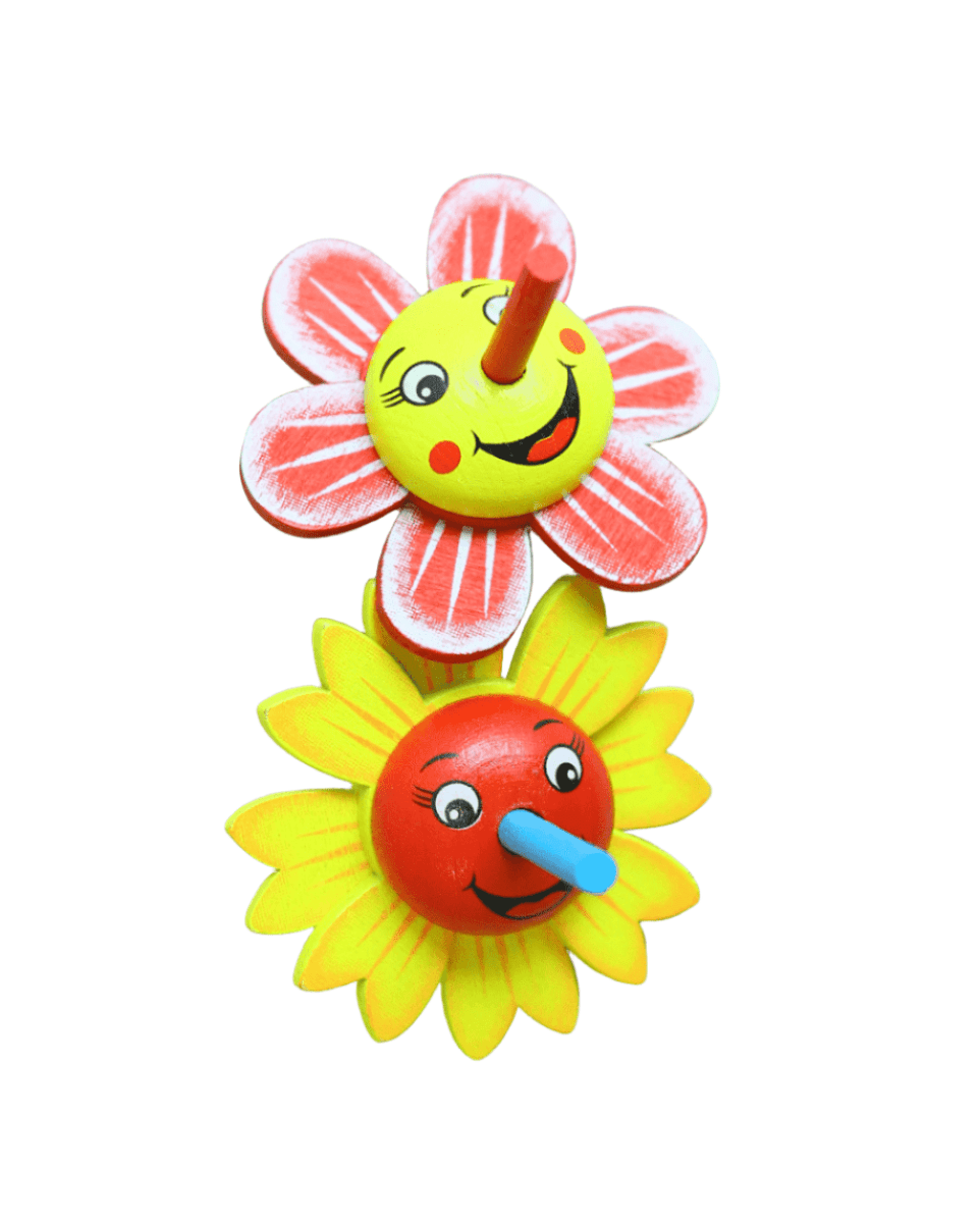 Earthytweens Spin The Flowers (Set Of 4) - ET83