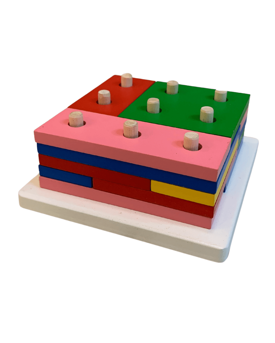 Earthytweens Wooden Tetris Block Puzzle - ET130