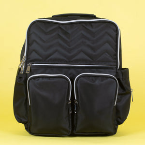 Ebony Black Diaper Bag - DBG - EBO - 2