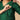 Eden Green Embroidered Maternity Silk Kurta Set with Nursing - MEW - EVGMS - S