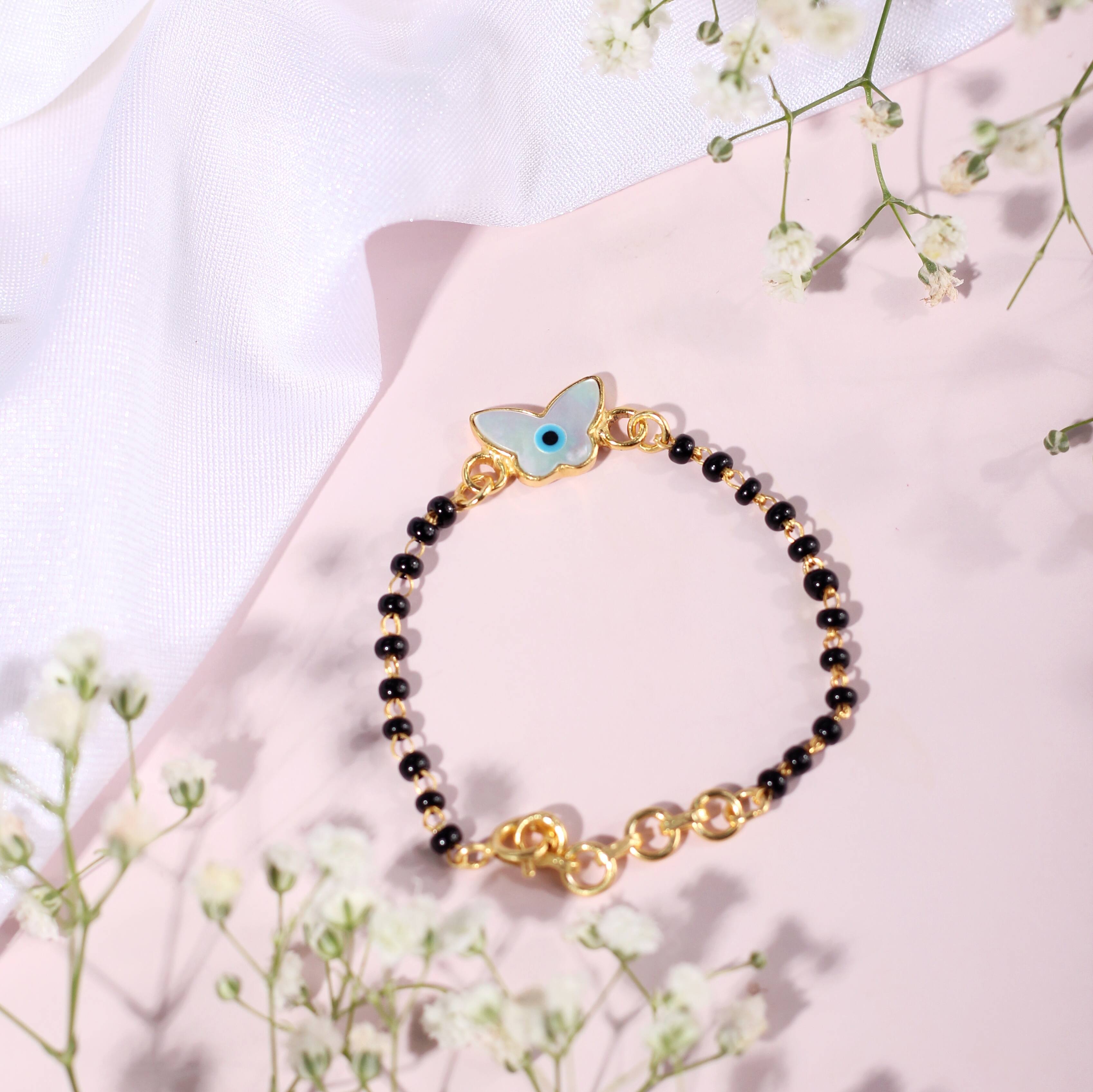 Elegante Kids Butterfly Evil Eye Nazariya - NZ5019