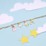 Elegante Kids Castle Bird Unicorn Rainbow Bracelet - BR2576