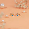 Elegante Kids Crown Earrings - ER1406