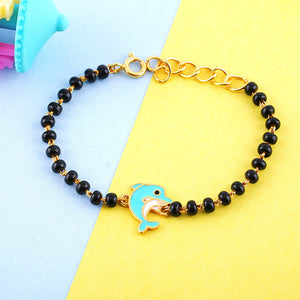 Elegante Kids Dolphin Nazariya - Single Baby Jewellery