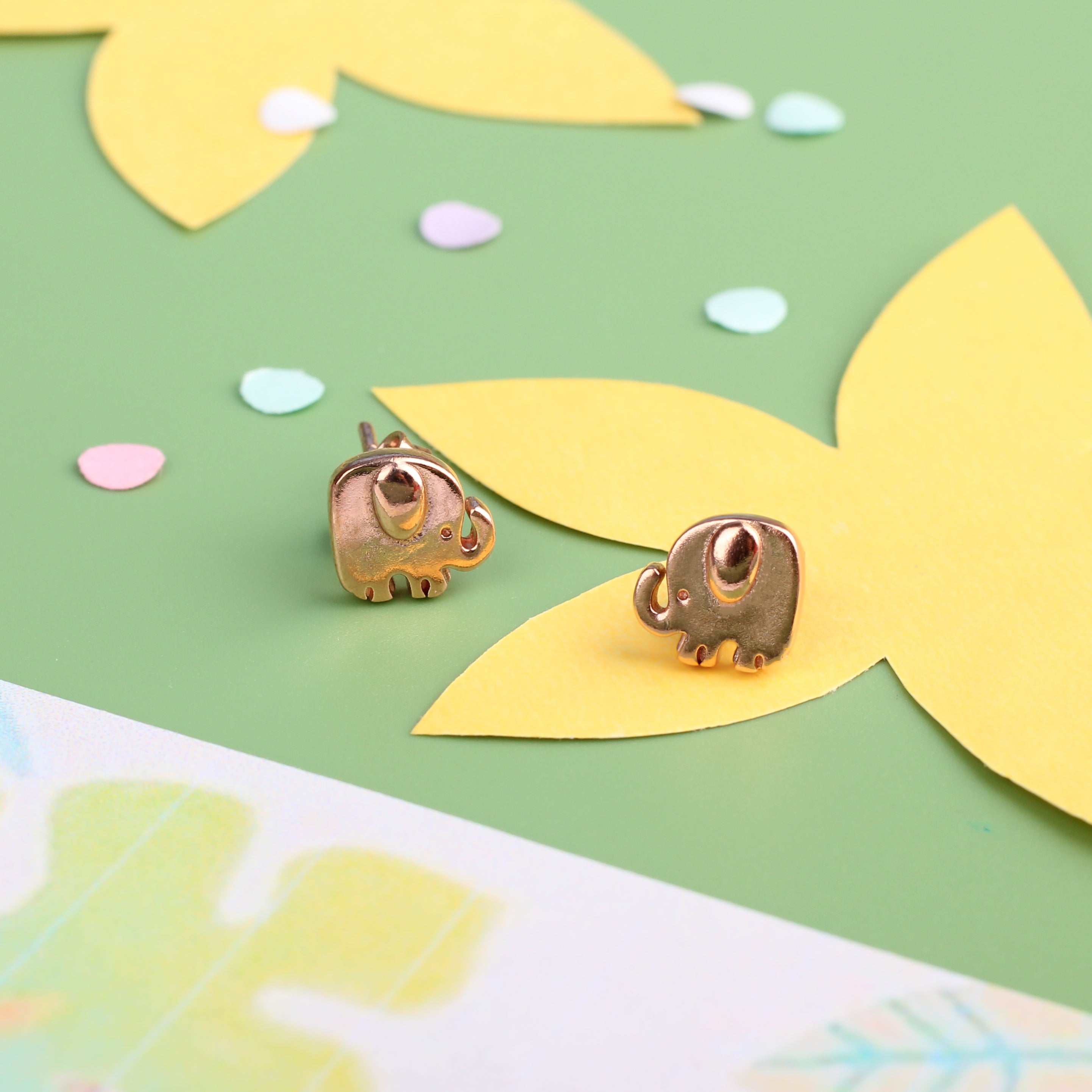 Elegante Kids Elephant Earrings - ER1476