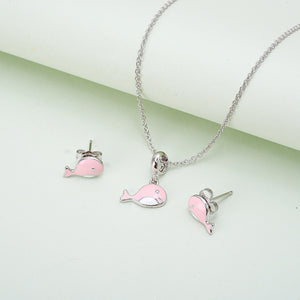 Elegante Kids Fish Pendant Set - PN3460
