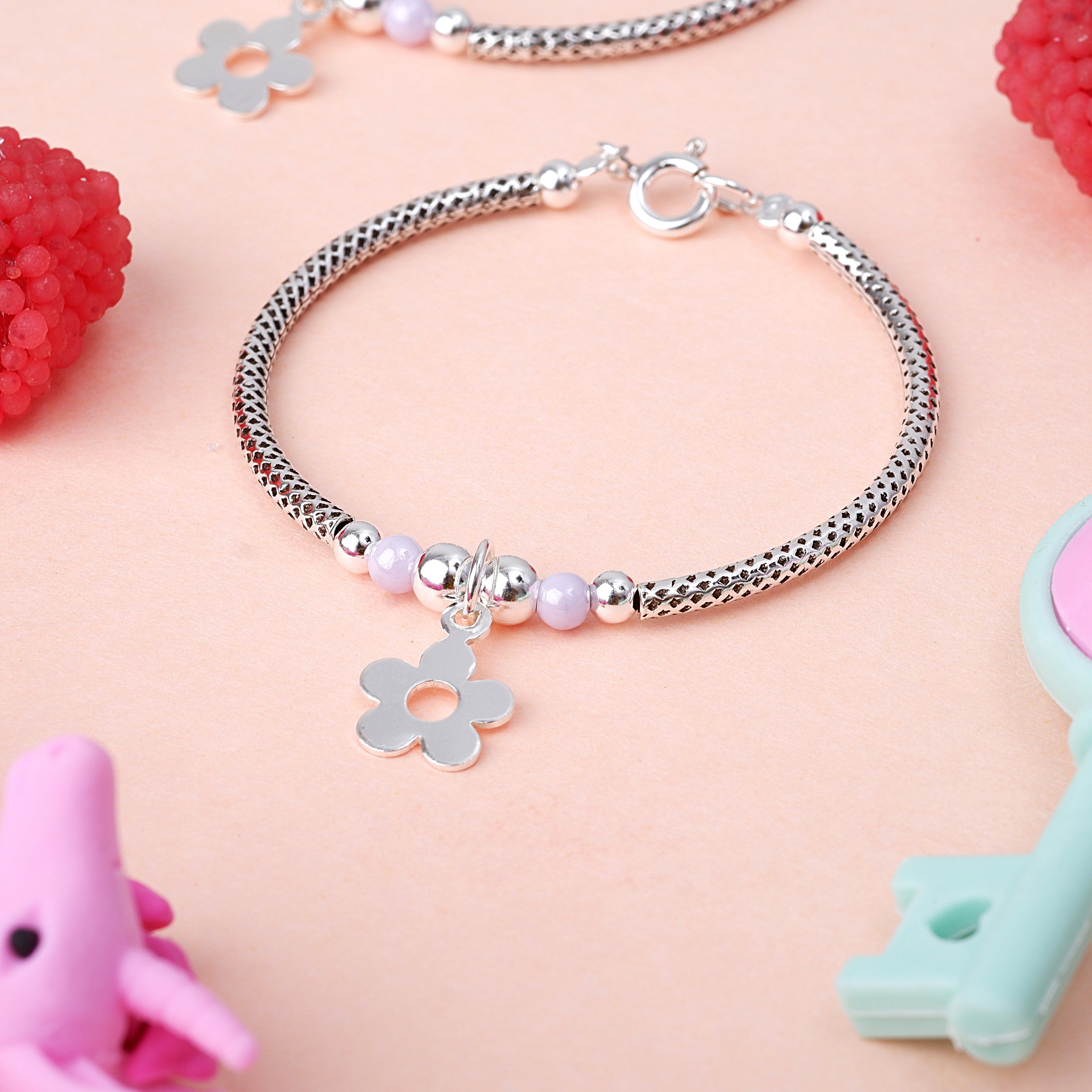 Elegante Kids Flower Bangle - BG6754