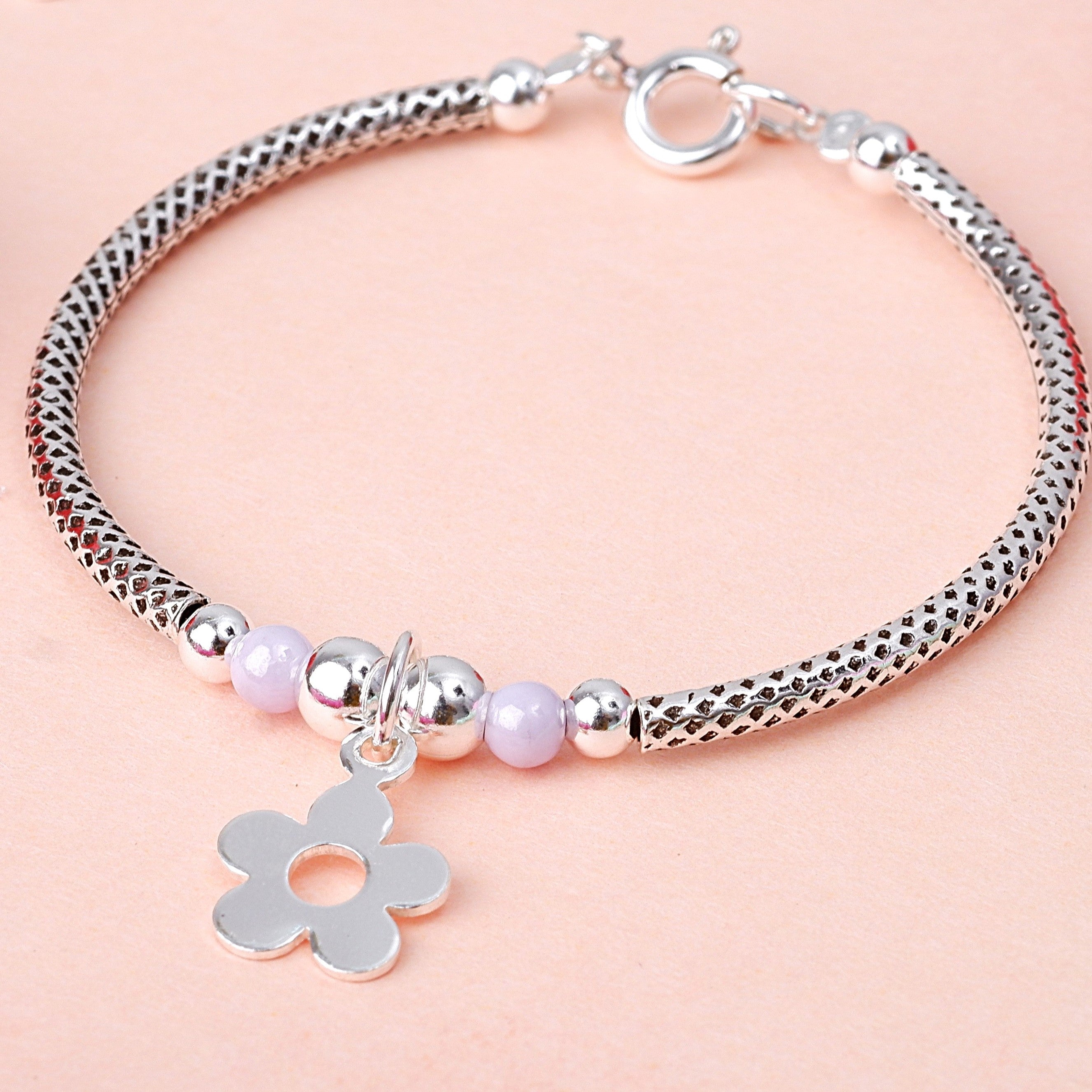 Elegante Kids Flower Bangle - BG6754