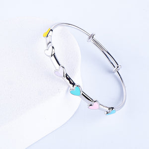 Elegante Kids Heart Bangle - BG9092