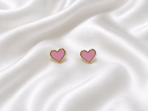 Elegante Kids Heart Earrings - Kids Accessories