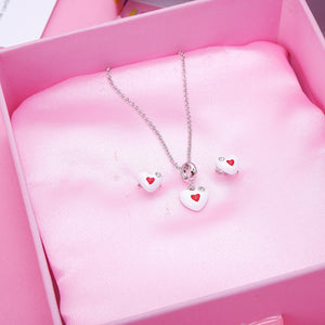 Elegante Kids Heart Pendant Setbaby jewellry - PN7645