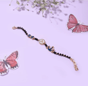 Elegante Kids Personalized Nazariya - A - Baby Jewellery